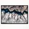 Designart - Backlit Mineral Macro - Abstract Framed Canvas Wall Art Print